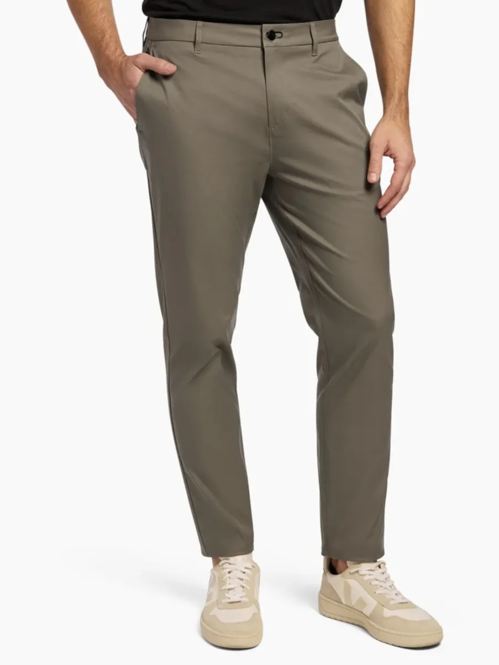 Dealmaker Chino+ Men's Ash